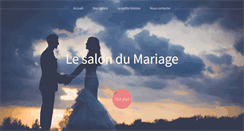 Desktop Screenshot of jepreparemonmariage.fr